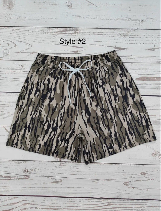 Men's Camouflage Shorts