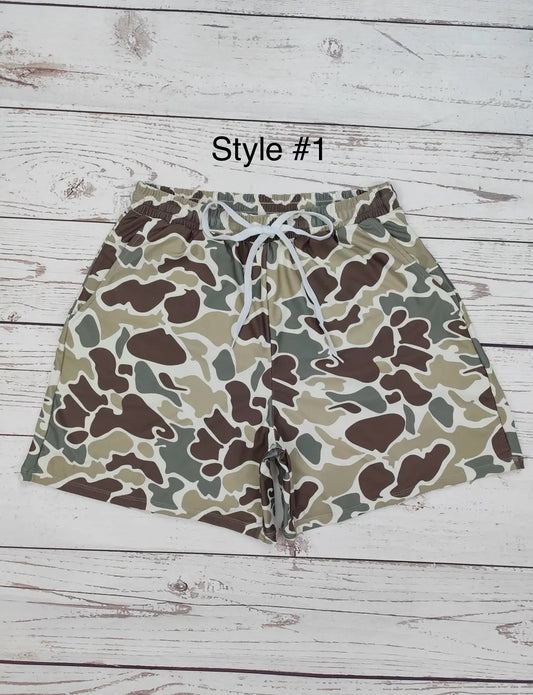 Men's Camouflage Shorts
